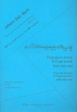 Prludium d-Moll BWV999  und  Fuge a-Moll BWV1000 fr Gitarre