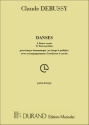 Danses pour harpe chromatique ou harpe  pedales et orchestre  cordes partie de harpe