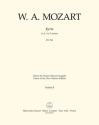 Kyrie d-Moll KV341 fr Chor, Orchester und Orgel,  Violine 2