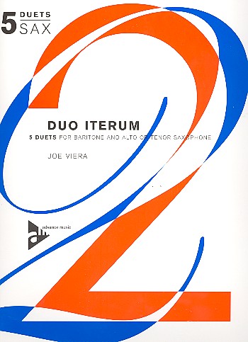 Duo iterum for 2 saxophones (Bar/Alt oder Bar/Tenor) 2 Spielpartituren