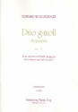 Duo g-Moll op.33 fr Viola d'amore und Viola da gamba Partitur und Stimmen