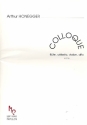 Colloque H.216 pour flute, clesta, violon et alto partition+parties