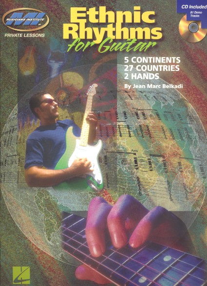 Ethnic rhythms (+CD): for guitar (with tablature, chords, notes)