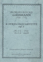 6 Streichquartette op.1 Band 1 (Nr.1-2) Partitur und Stimmen