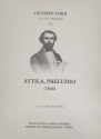 Attila preludio per orchestra, partitura (1846) Spada, P., ed