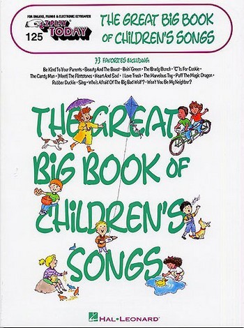 The great big Book of Children's Songs for organs, pianos and electronic keyboards (with text)