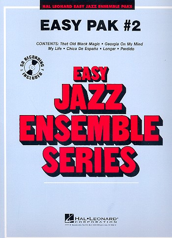 Easy Pak 2 (+CD): for jazz ensemble score and parts