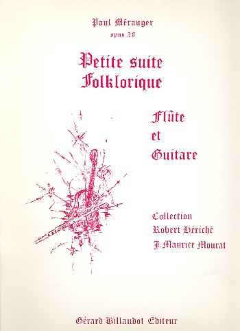 Petite suite folklorique pour flute et guitare Hrich, R., ed