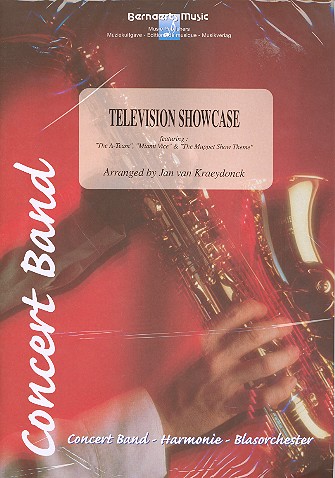 Television Showcase: for concert band, score+parts Kraeydonck, J. van, arr.