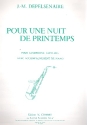 Pour une nuit de printemps pour saxophone alto et piano