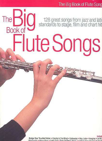 The big Book of Flute Songs: 128 great songs from jazz and latin standards to stage film and chart hits for flute solo