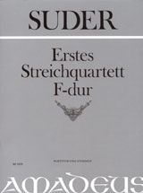 Streichquartett F-Dur Nr.1 Partitur und Stimmen