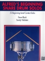 Alfred's Beginning Snare Drum Solos 23 beginning-level contest solos