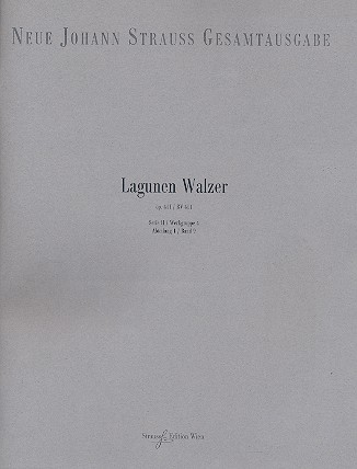 Lagunen-Walzer op.411 RV411 fr Orchester, Partitur Rot, Michael, ed