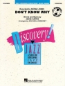 Don't know why (+CD): for jazz ensemble score and parts