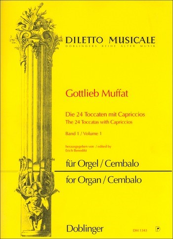 Die 24 Toccaten mit Capriccios 2 Bnde kplt. fr Orgel/Cembalo Benedikt, E., ed