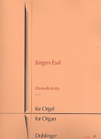 Demoltokata op. 22 fr Orgel