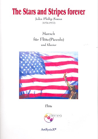 Stars and Stripes forever (+CD) fr Flte (Piccolo) und Klavier