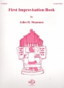 First Improvisation Book for organ