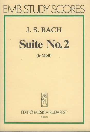 Suite h-Moll Nr.2 BWV1067 fr Flte und Streicher,  Studienpartitur