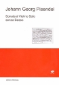 Sonata a violino solo senza basso Praktische Ausgabe und Faksimile 