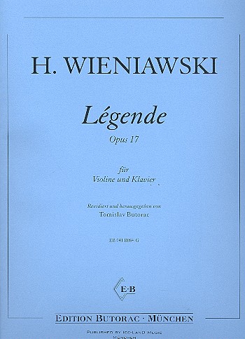 Lgende op.17 fr Violine und Klavier