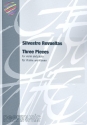 Three Pieces  for violin and piano