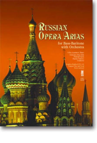 Music minus one bass-baritone Russian opera arias for bass- baritone and orchestra, score+CD
