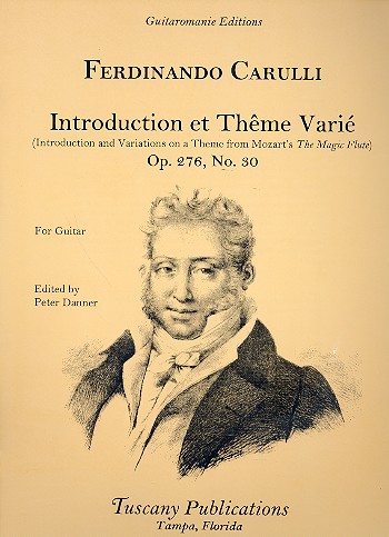 Introduction et Thme vari op.276,30 for guitar