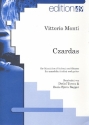 Czardas für Mandoline (Violine) und Gitarre, Partitur und Mandolinenstimme