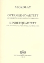 Kinderquartett fr 2 Violinen, Violoncello und Klavier