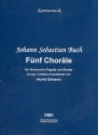 5 Chorle fr Violoncello (Fag) und Klavier (Org, Cemb)