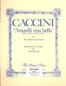 Amarilli mia bella fr Trompete in b und Klavier (Cemb) Smedvig, R., arr.