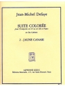 Suite colore no.2 Jaune canari pour trompette en ut ou sib et piano