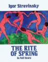 The Rite of Spring for orchestra score