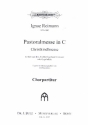 Pastoralmesse C-Dur fr Soli, gem Chor und Orgel (Orchester ad lib) Chorpartitur