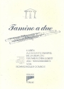 Tamino a due - 6 Arien aus der Zauberflte fr 2 Flten 2 Spielpartituren mit Text