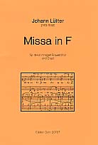 Missa in F fr Frauenchor und Orgel,  Partitur