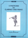 3 pastiches for clarinet and piano