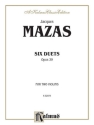 6 duets op.39 for 2 violins parts
