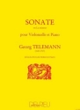 Sonate la mineur pour violoncelle et piano