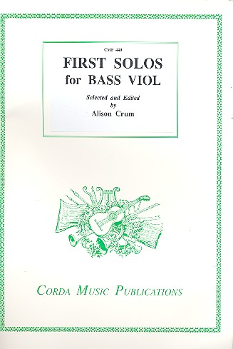 First solos for bass viol