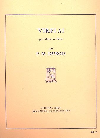 Virelai pour basson et piano