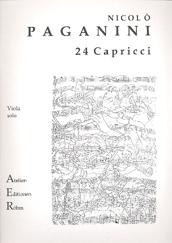 24 Capricci fr Viola