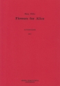 Flowers for Alice for 4 clarinets score and parts