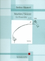 Mahler / Skizze op.20 fr Ensemble Partitur