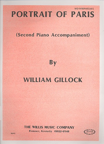 Portrait of Paris second piano accompaniment (mid-intermediate)