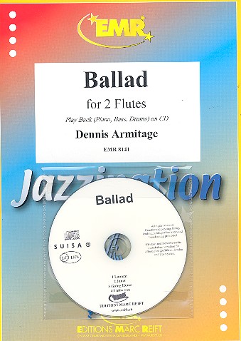 Ballade (+CD) fr 2 Flten und Klavier