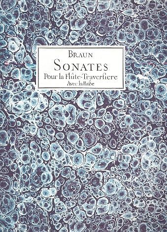 Sonates pour la flute traversiere avec la basse Faksimile Paris 1728 L'arte de la flute traversiere vol.15