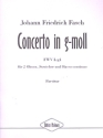 Konzert g-Moll FWVL:g4 fr 2 Oboen, Streicher und Bc Partitur